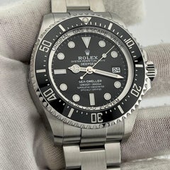 Rolex Sea Dweller Deepsea 136660 Negro Cerámica Inoxidable Caja Papel 2023