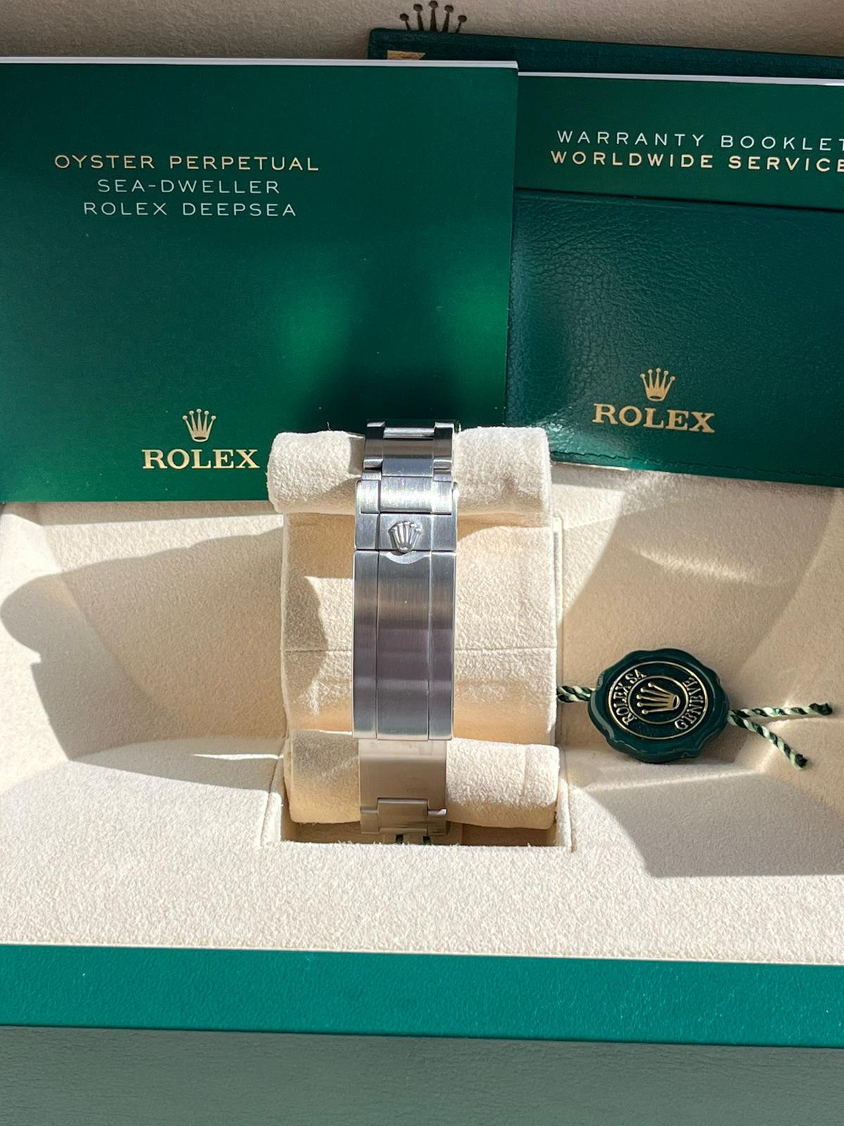 Rolex Sea-Dweller Deepsea 44mm Ceramic Bezel Black Dial Oystersteel Watch 116660 For Sale 10