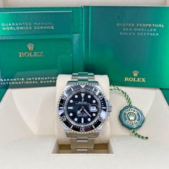Rolex Sea-Dweller Deepsea, Black, 44 mm, Ref# 126660, 2022, Unworn, Discontinued
