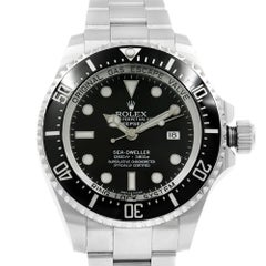 Rolex Sea-Dweller Deepsea Black on Black Ceramic Steel 3900m Mint Watch 116660