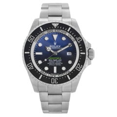 Rolex Sea Dweller Deepsea James Cameron Blue Dial Steel Ceramic Watch 126660