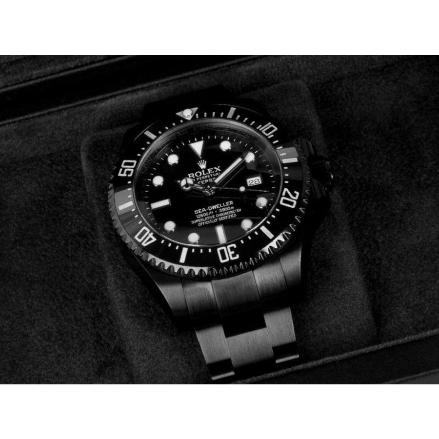 Rolex Sea-Dweller Deepsea PVD/DLC Uhr aus beschichtetem Edelstahl 116660 Herren im Angebot