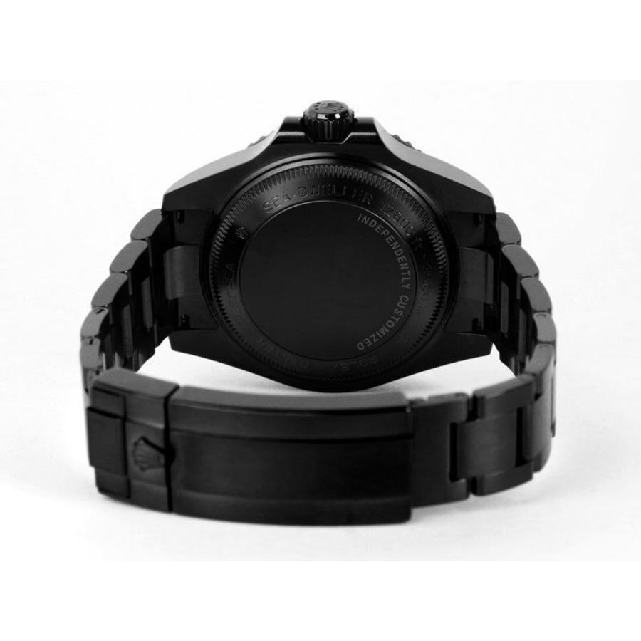 Rolex Sea-Dweller Deepsea PVD/DLC Uhr aus beschichtetem Edelstahl 116660 im Angebot 2