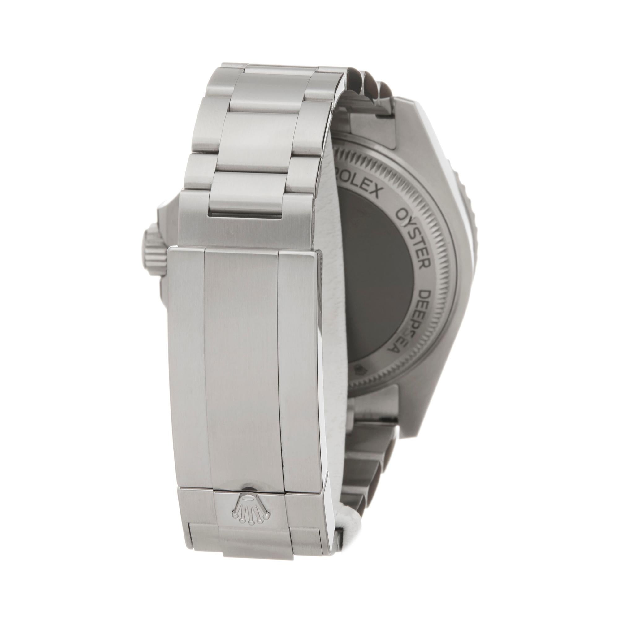 Men's Rolex Sea-Dweller Deepsea Stainless Steel 126660 Wristwatch