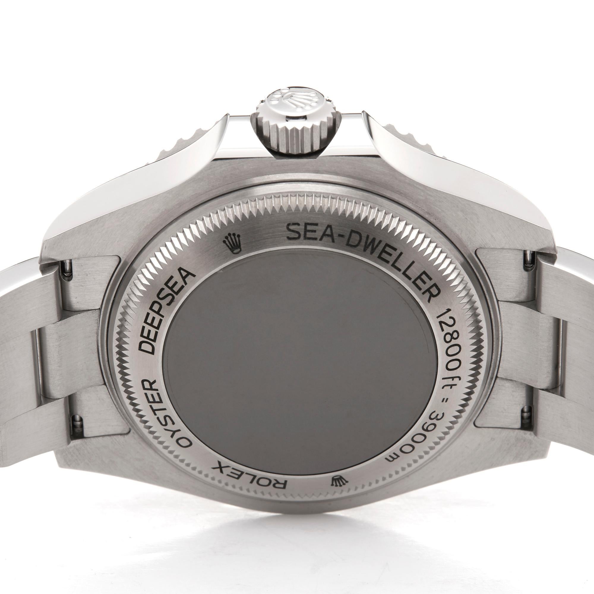 Rolex Sea-Dweller Deepsea Stainless Steel 126660 Wristwatch 2