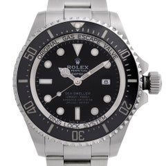 Rolex Sea-Dweller Deepsea Steel Ceramic Black Dial Automatic Men's Watch 126660
