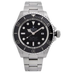 Rolex Sea-Dweller Deepsea Steel Ceramic Black Dial Automatic Men's Watch 126660