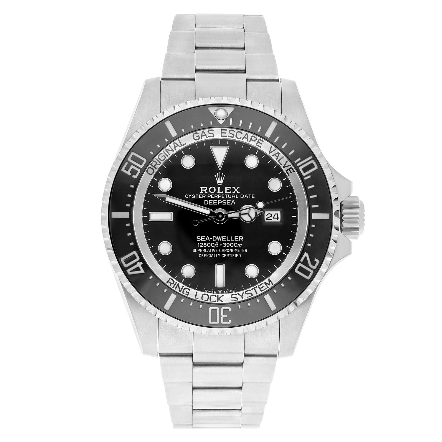 This watch has been professionally polished, serviced and does not have any visible scratches or blemishes. It is a genuine Rolex which has been inspected to verify authenticity.

Sale comes with a Rolex box and Rolex papers. Watch is covered by our