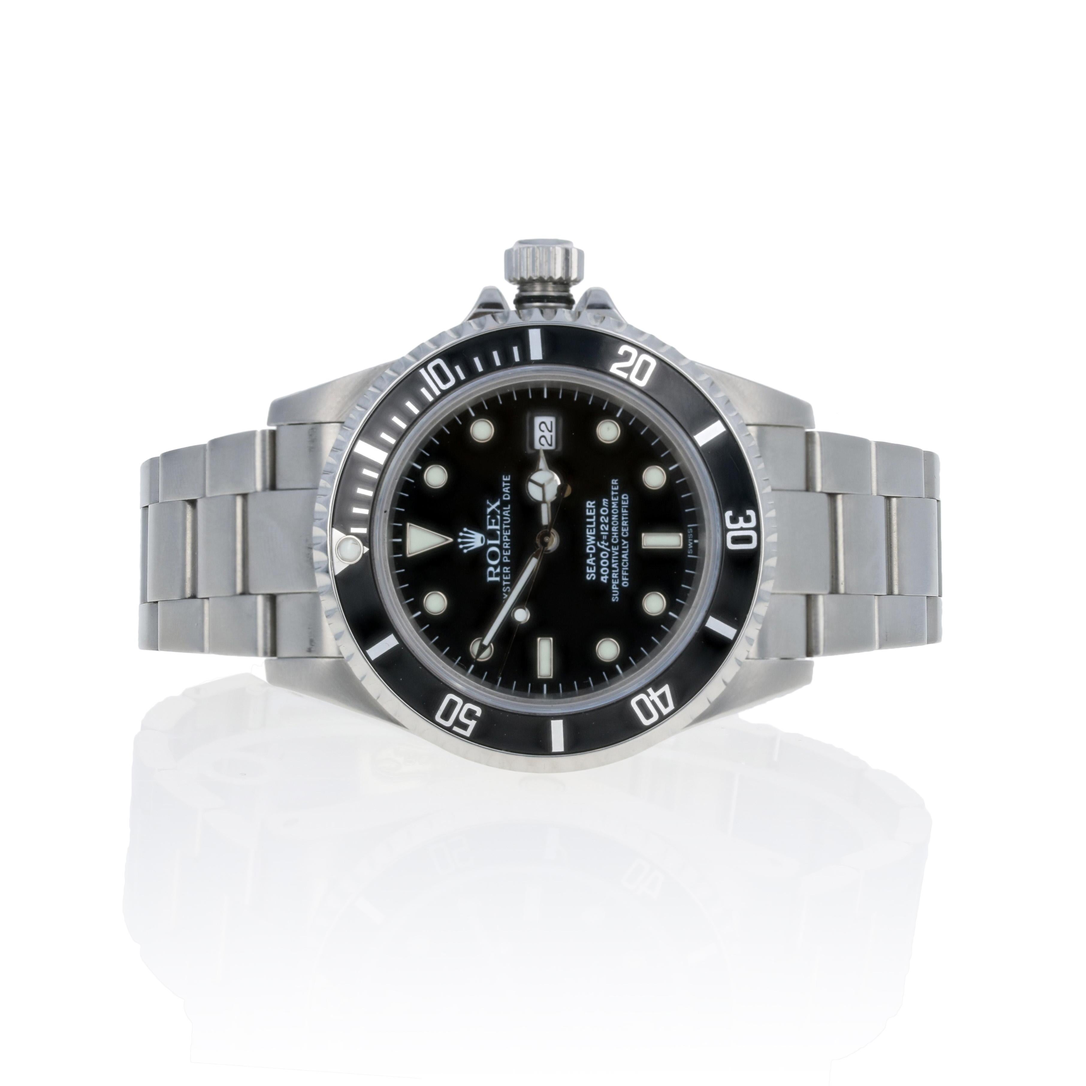 rolex sea dweller 4000