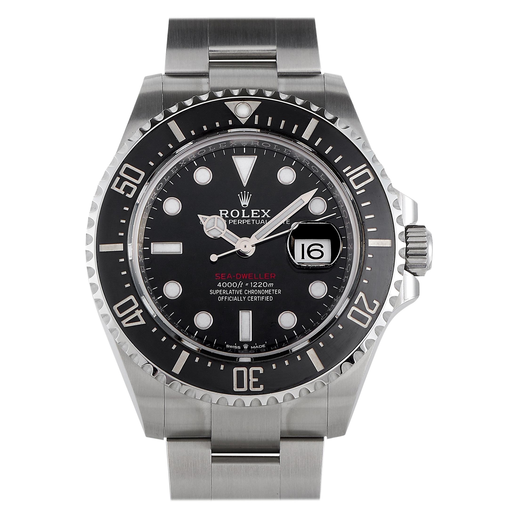 Rolex Sea-Dweller Oystersteel Watch 126600