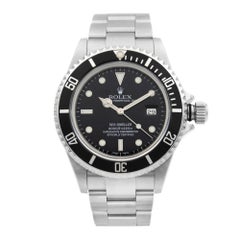Rolex Sea-Dweller Stainless Steel Black Dial Automatic Men’s Watch 16600