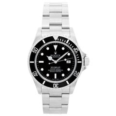 Used Rolex Sea Dweller Stainless Steel Men's Divers Watch 16600