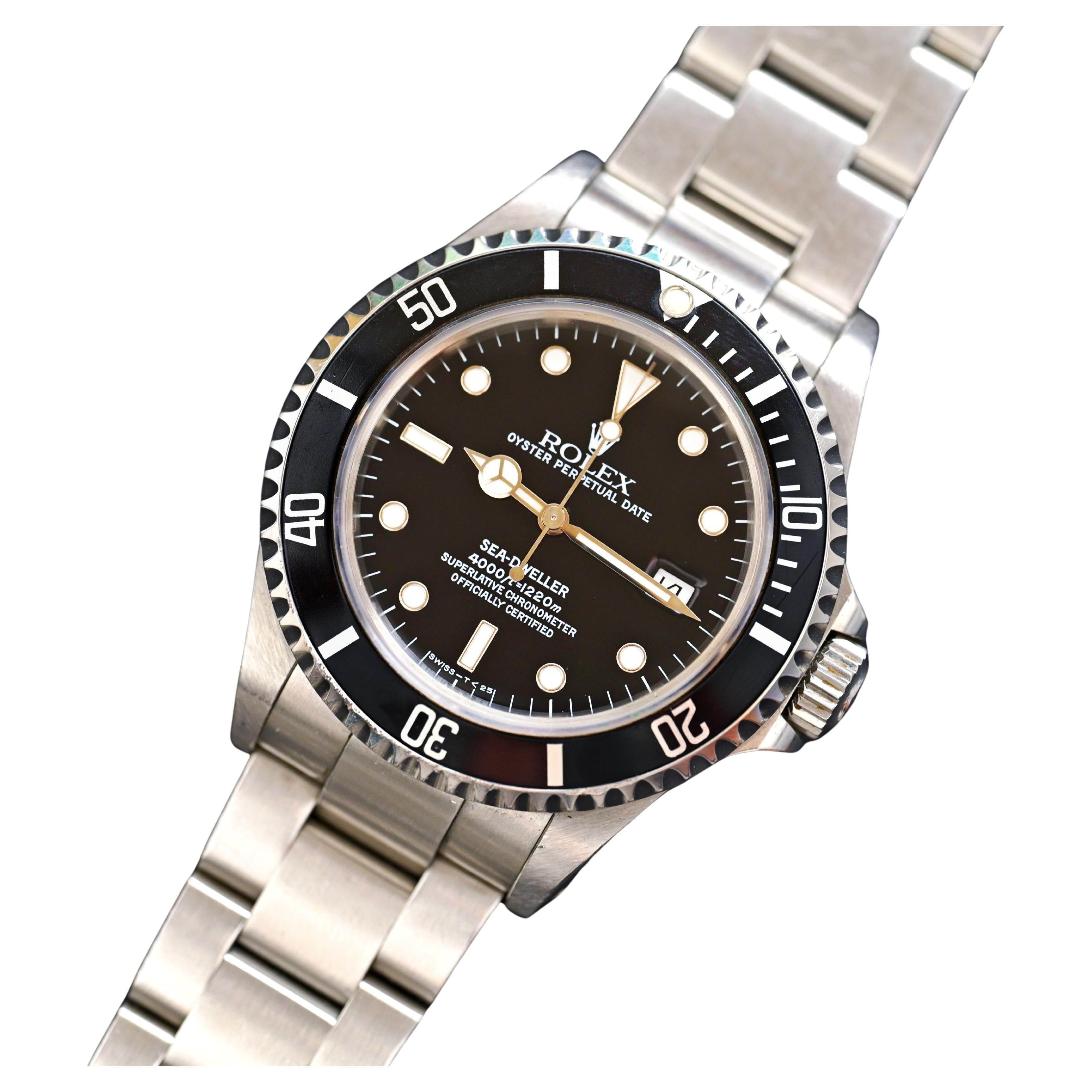 How thick is the Rolex Sea-Dweller Deepsea?