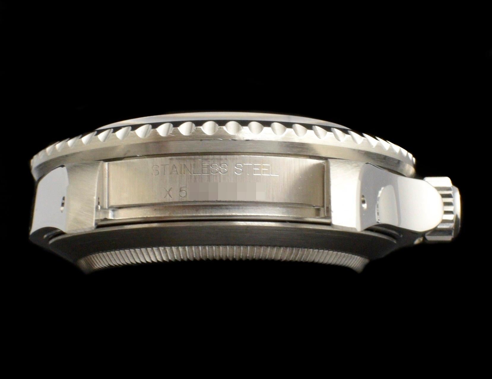 Men's Rolex Sea-Dweller Submariner Creamy 16600 Steel Automatic Watch w/Paper, 1991