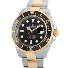 Rolex Sea-Dweller Two-Tone Black Dial Watch 126603-0001