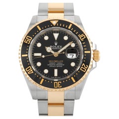 Rolex Sea-Dweller Two-Tone Black Dial Watch 126603-0001