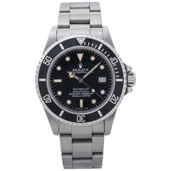 Rolex Sea-Dweller Retro 16660 Triple Six Patina Dial Automatic Watch, 1976