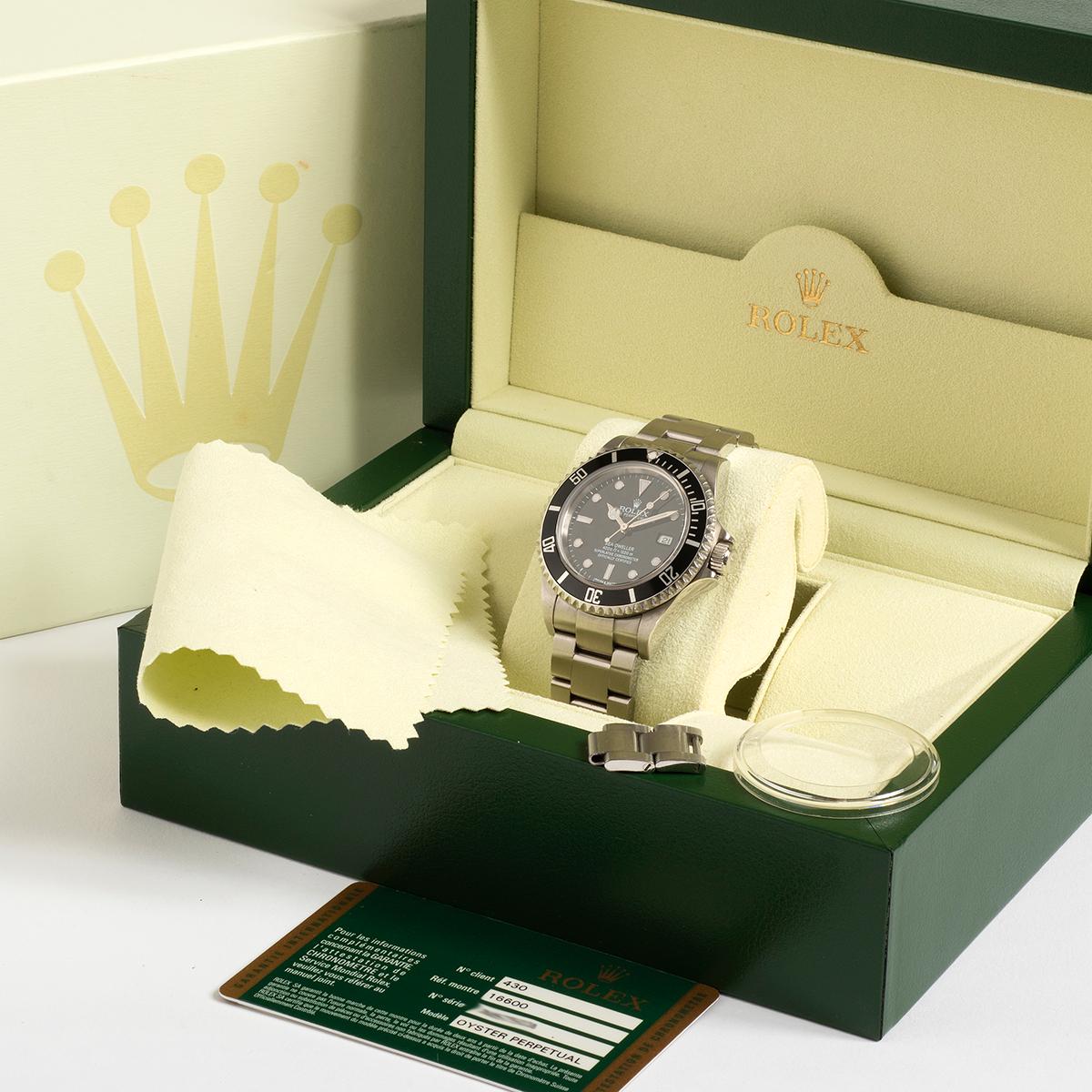 Rolex Seadweller 16600 / 16600T, AKA Seadweller 4000 Wristwatch, 40mm Case, 2007 1