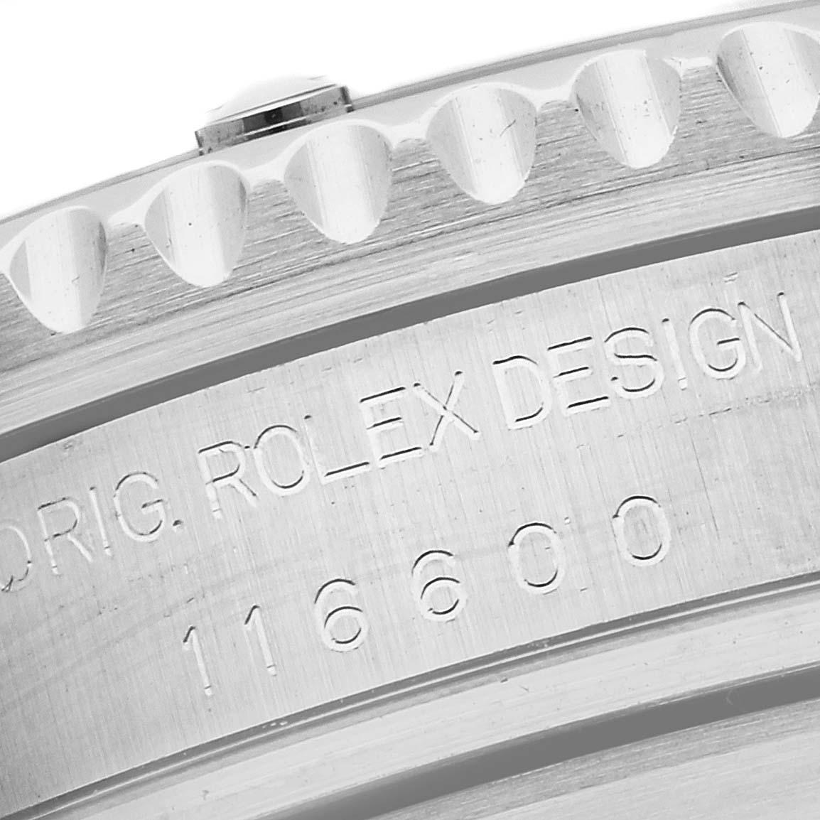 Rolex Seadweller 4000 Automatic Steel Mens Watch 116600 Box Card 3