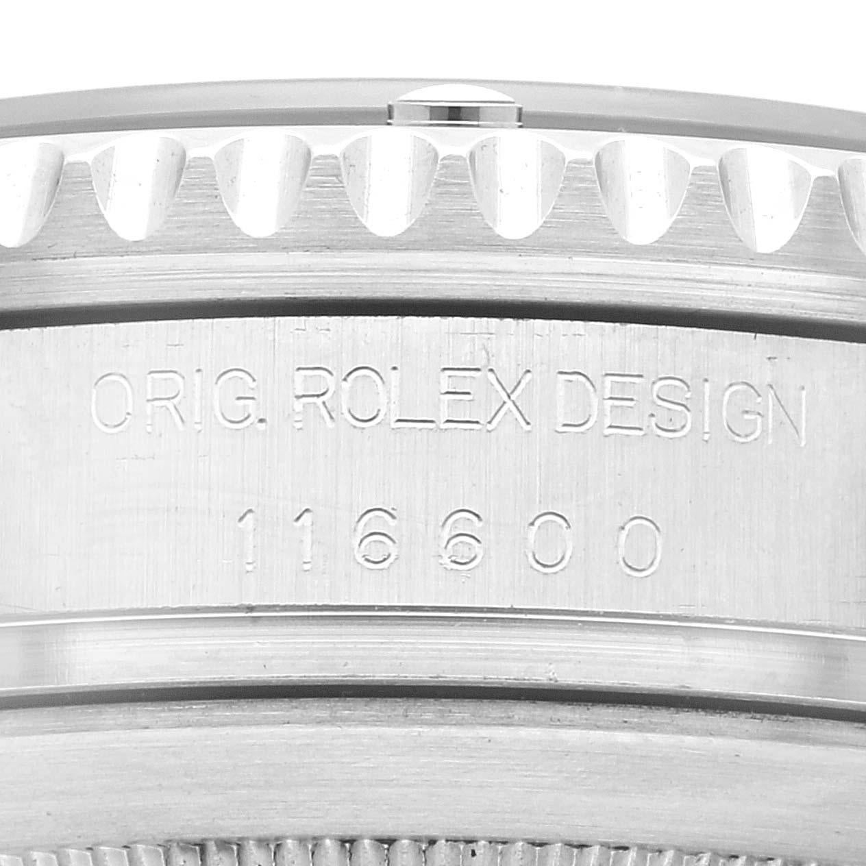 Rolex Seadweller 4000 Automatic Steel Mens Watch 116600 Box Card 3
