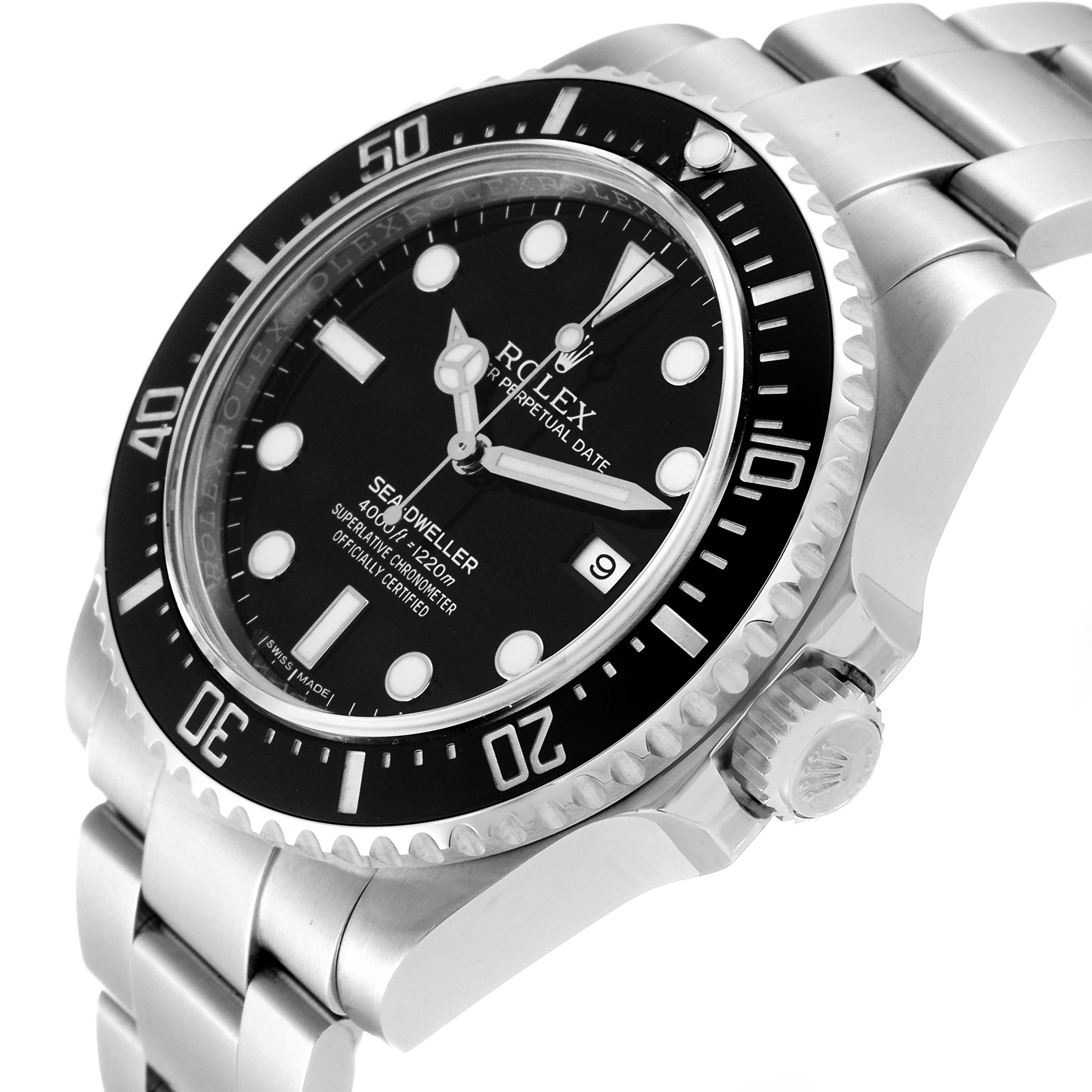Rolex Seadweller 4000 Automatic Steel Mens Watch 116600 en vente 3
