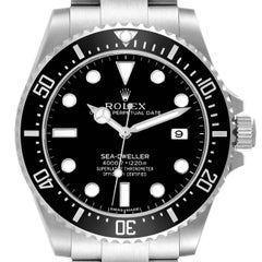 Rolex Seadweller 4000 Black Dial Automatic Steel Mens Watch 116600  