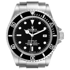 Rolex Seadweller 4000 Black Dial Steel Mens Watch 1660 NOS Box Card