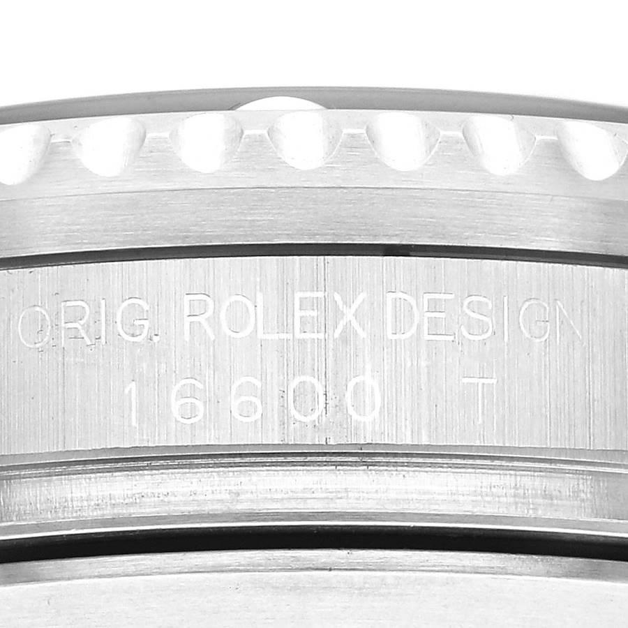Rolex Seadweller 4000 Black Dial Steel Mens Watch 16600 Box Card 2