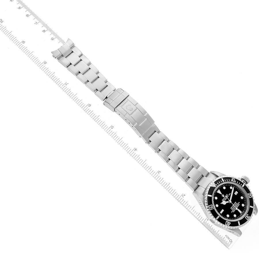 Rolex Seadweller 4000 Black Dial Steel Mens Watch 16600 Box Papers 5