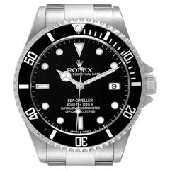 Rolex Seadweller 4000 Black Dial Steel Mens Watch 16600