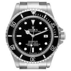 Rolex Seadweller 4000 Black Dial Steel Mens Watch 16600
