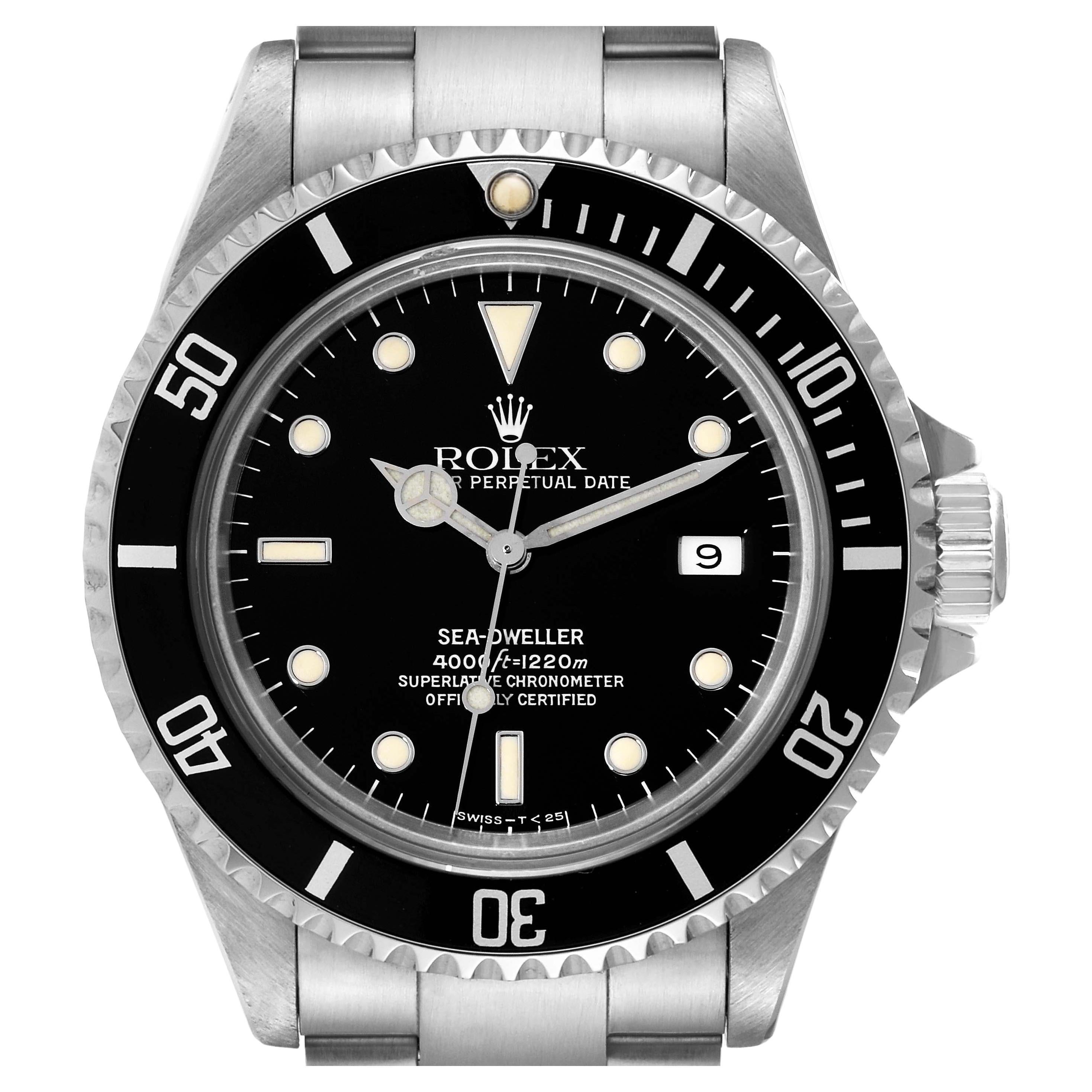 How thick is the Rolex Sea-Dweller Deepsea?