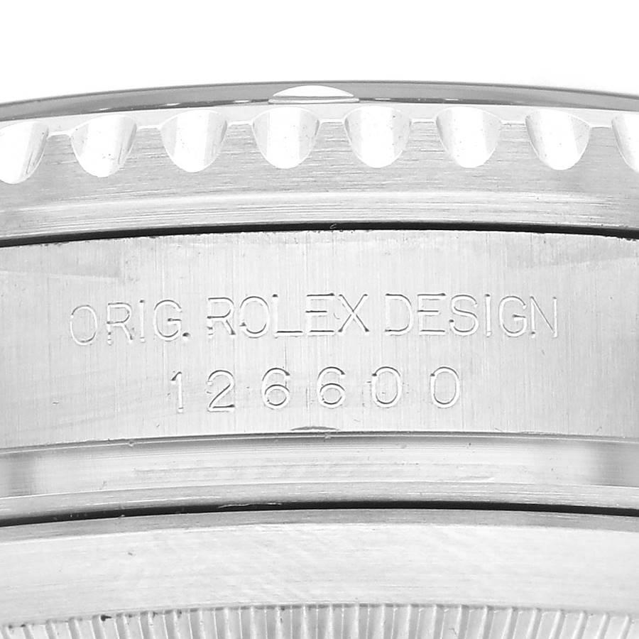 Men's Rolex Seadweller 43mm 50th Anniversary Steel Mens Watch 126600 Box Card
