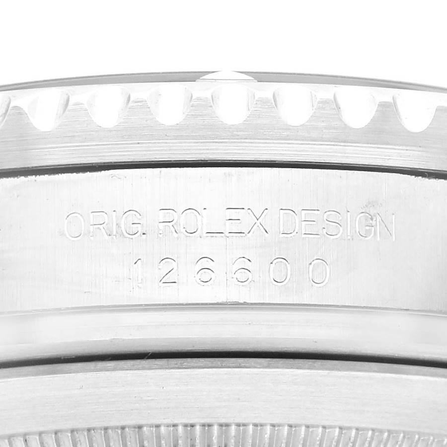 Rolex Seadweller 43mm 50th Anniversary Steel Mens Watch 126600 Box Card 2