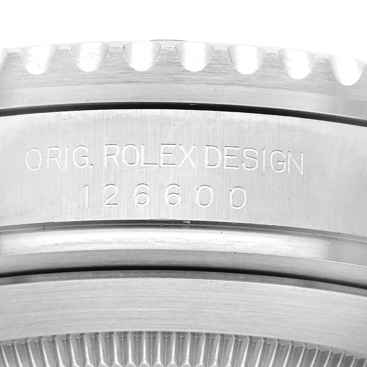 Rolex Seadweller 43mm 50th Anniversary Steel Mens Watch 126600 Box Card 4