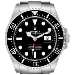Rolex Seadweller 43mm 50th Anniversary Steel Mens Watch 126600 Box Card
