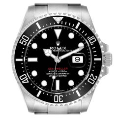 Rolex Seadweller 43mm 50th Anniversary Steel Mens Watch 126600 Box Card