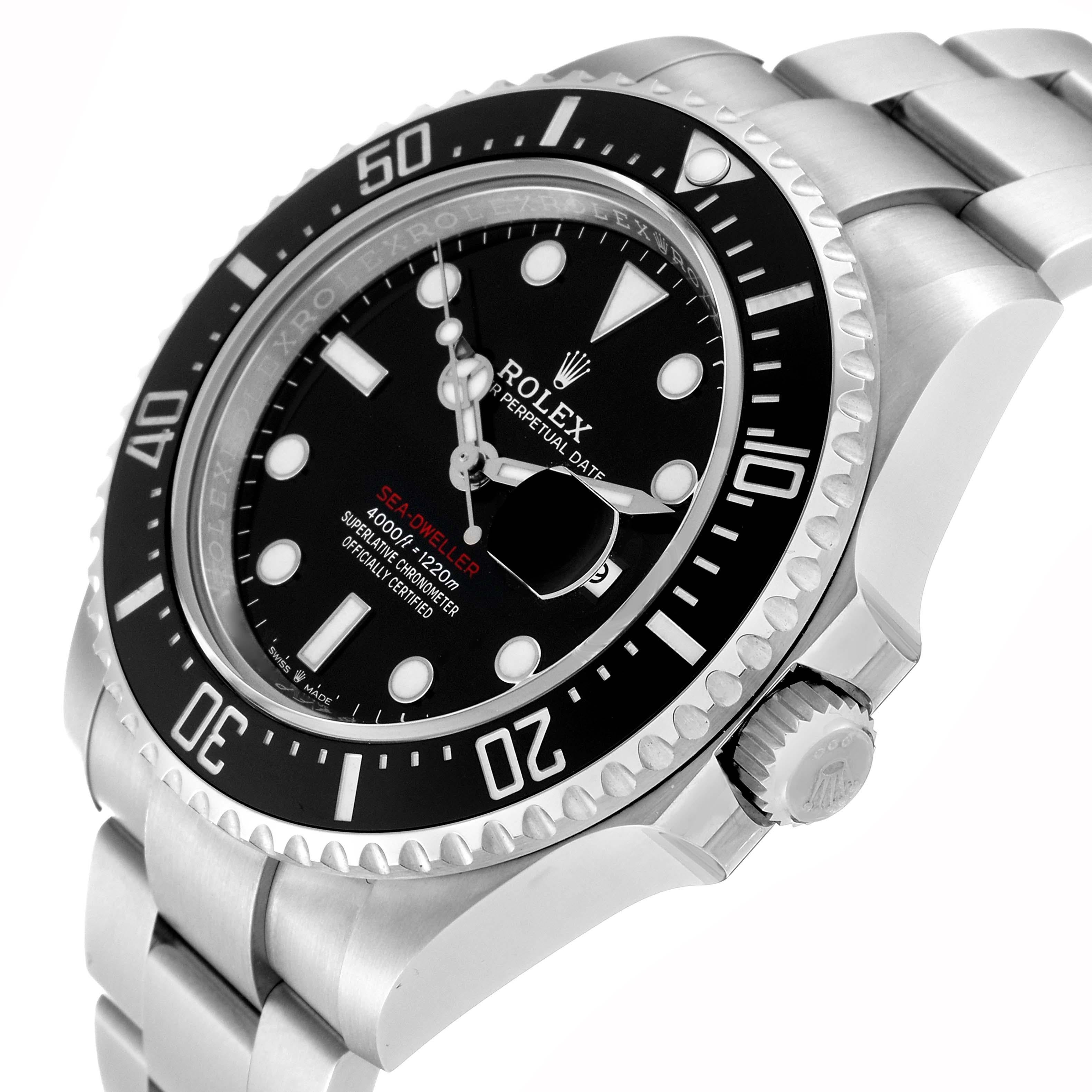 Rolex Seadweller 43mm 50th Anniversary Steel Mens Watch 126600 Unworn For Sale 3
