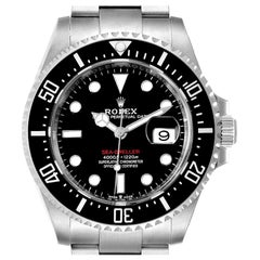 Used Rolex Seadweller 50th Anniversary Steel Men's Watch 126600 Box Card
