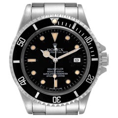 Rolex Seadweller Automatic Steel Black Dial Vintage Mens Watch 16660 Papers