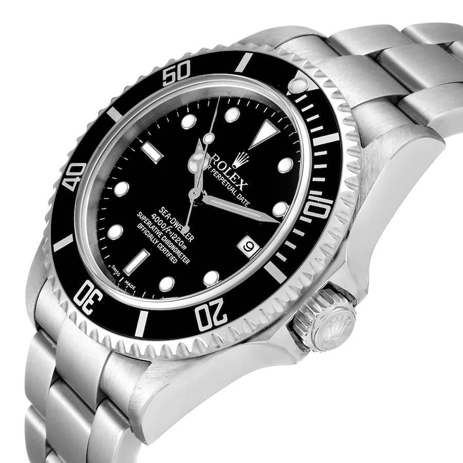 Men's Rolex Seadweller Black Dial Automatic Steel Men’s Watch 16600