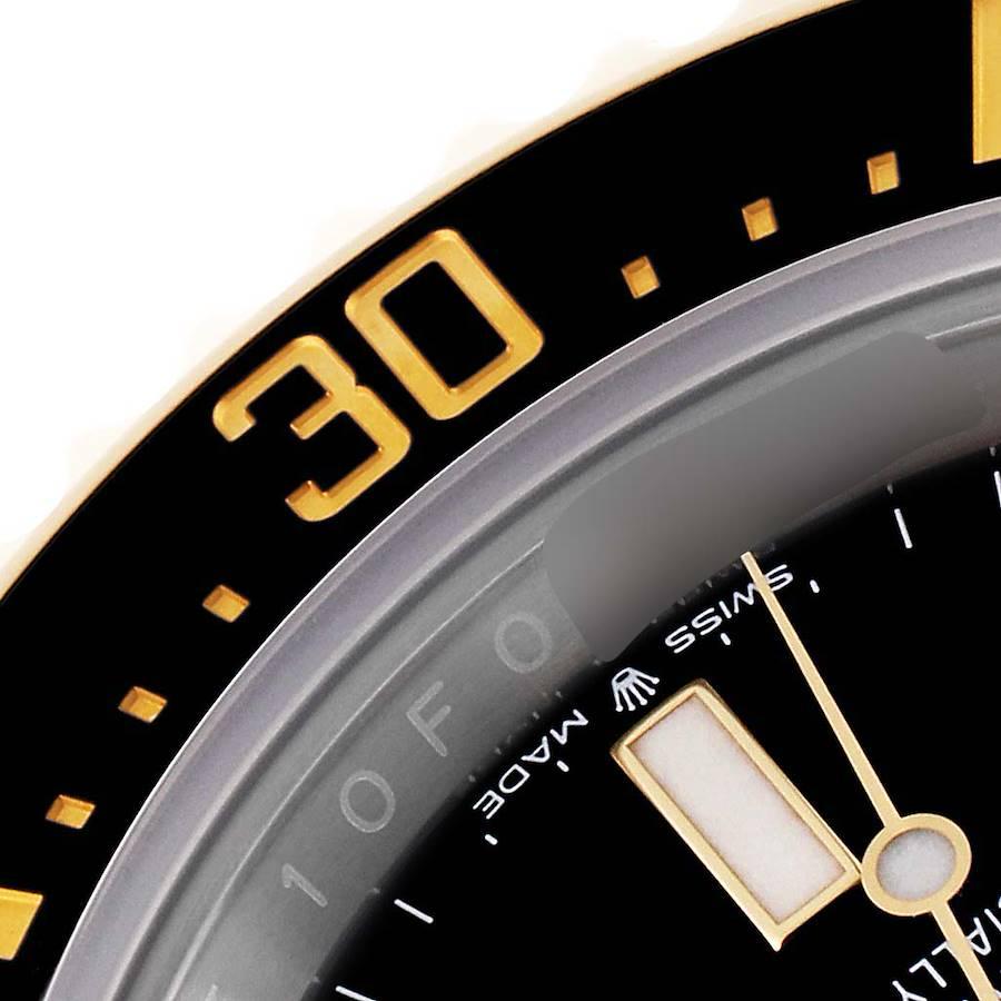 Rolex Seadweller Black Dial Steel Yellow Gold Mens Watch 126603 Box Card 1