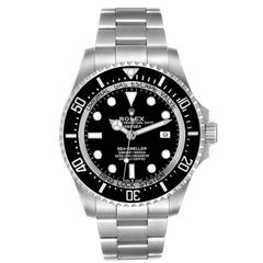 Rolex Seadweller Deepsea 44 Black Dial Steel Mens Watch 126660 Unworn