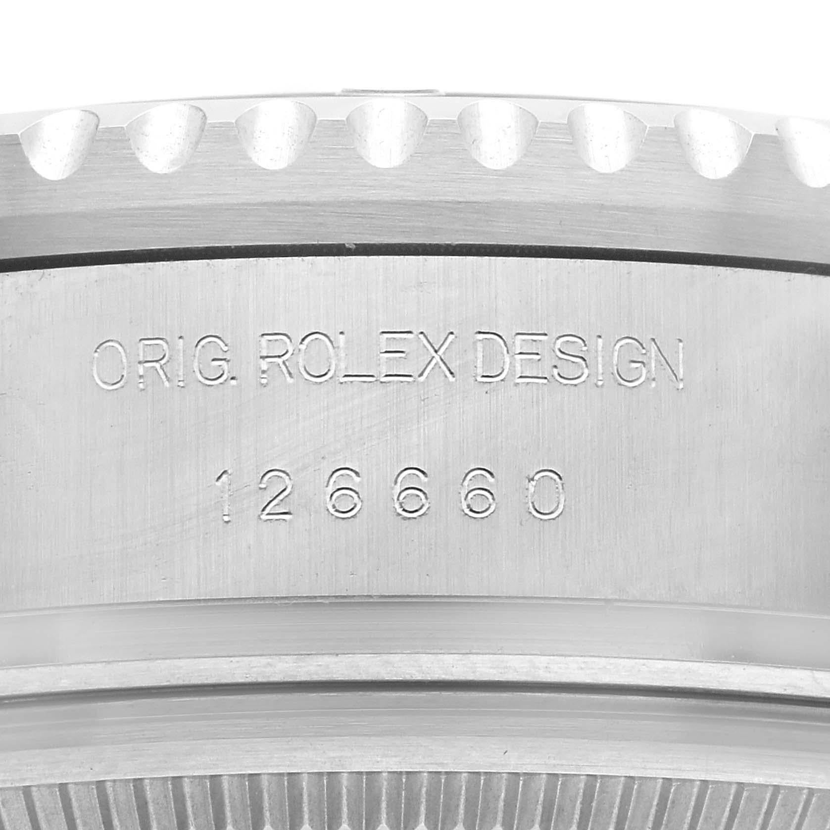 Men's Rolex Seadweller Deepsea 44 Black Dial Steel Mens Watch 126660 Unworn For Sale