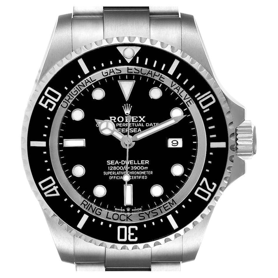 Rolex SeaDweller Deepsea 126660 Black Dial Steel Automatic Men's Watch