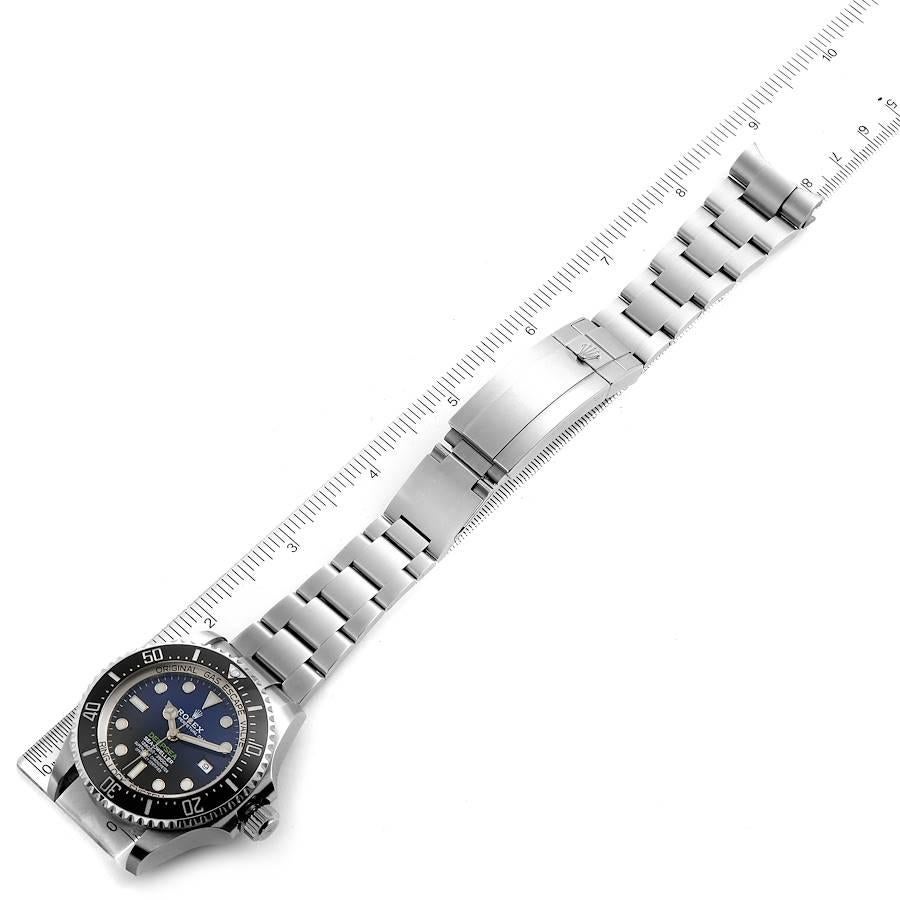 Rolex Seadweller Deepsea 44 Cameron D-Blue Dial Mens Watch 126660 Box Card 6