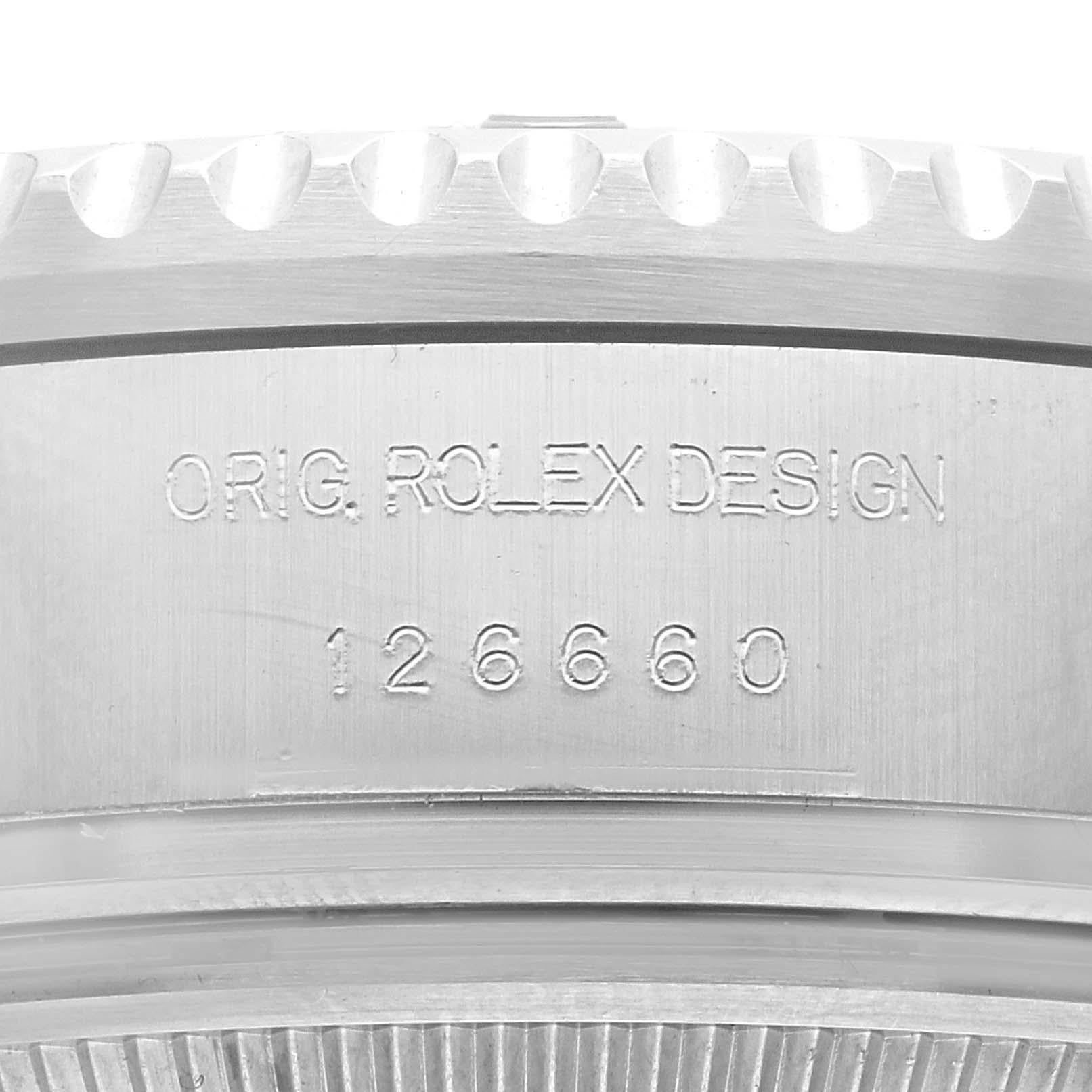 Rolex Seadweller Deepsea 44 Cameron D-Blue Dial Steel Mens Watch 126660 Box Card For Sale 3