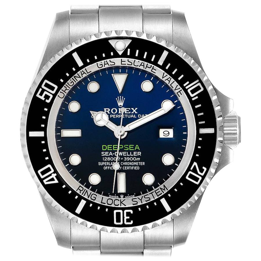 Rolex Seadweller Deepsea 44 Cameron D-Blue Men’s Watch 126660 Box Card Unworn