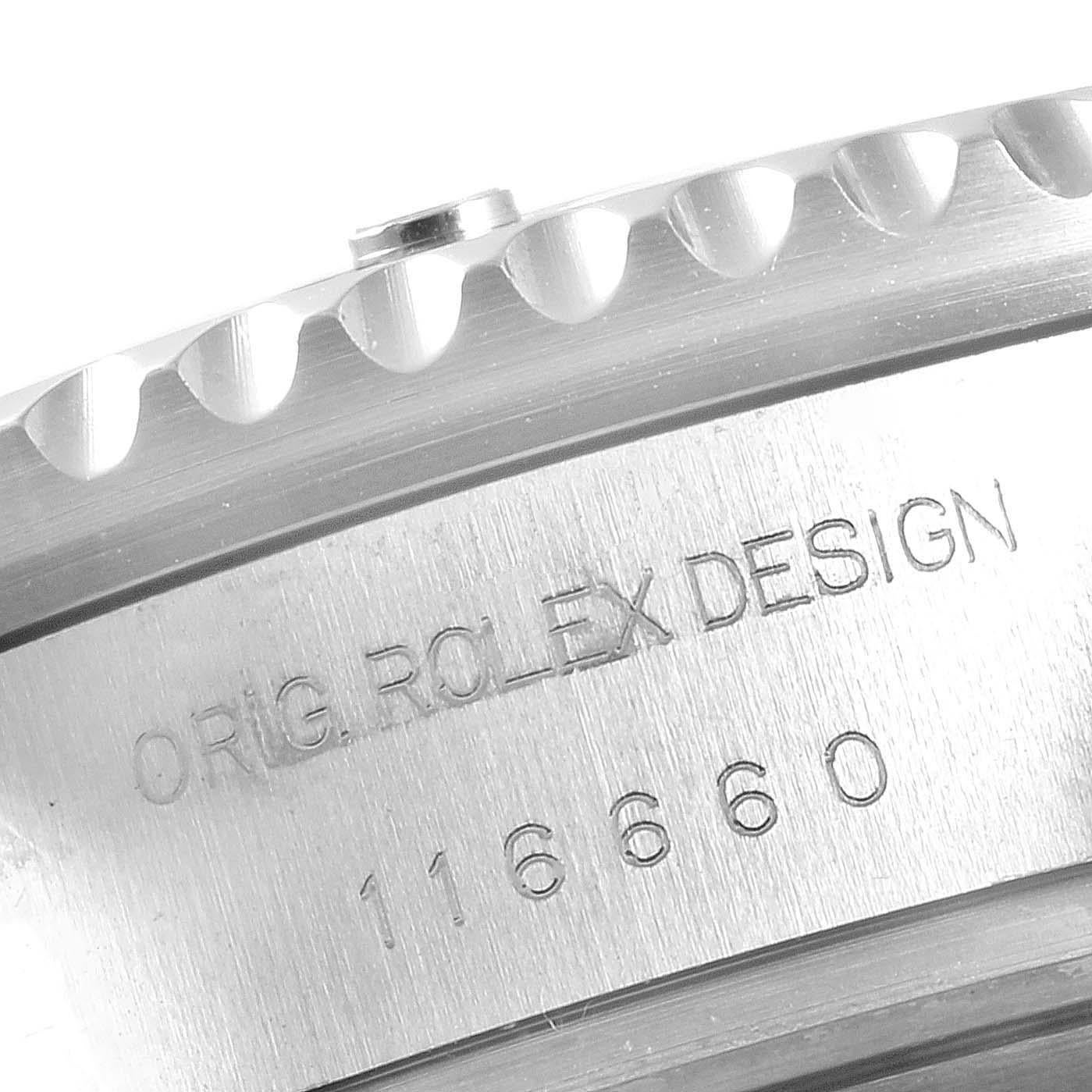 Rolex Seadweller Deepsea Cameron D-Blue Steel Watch 116660 Box Card 4