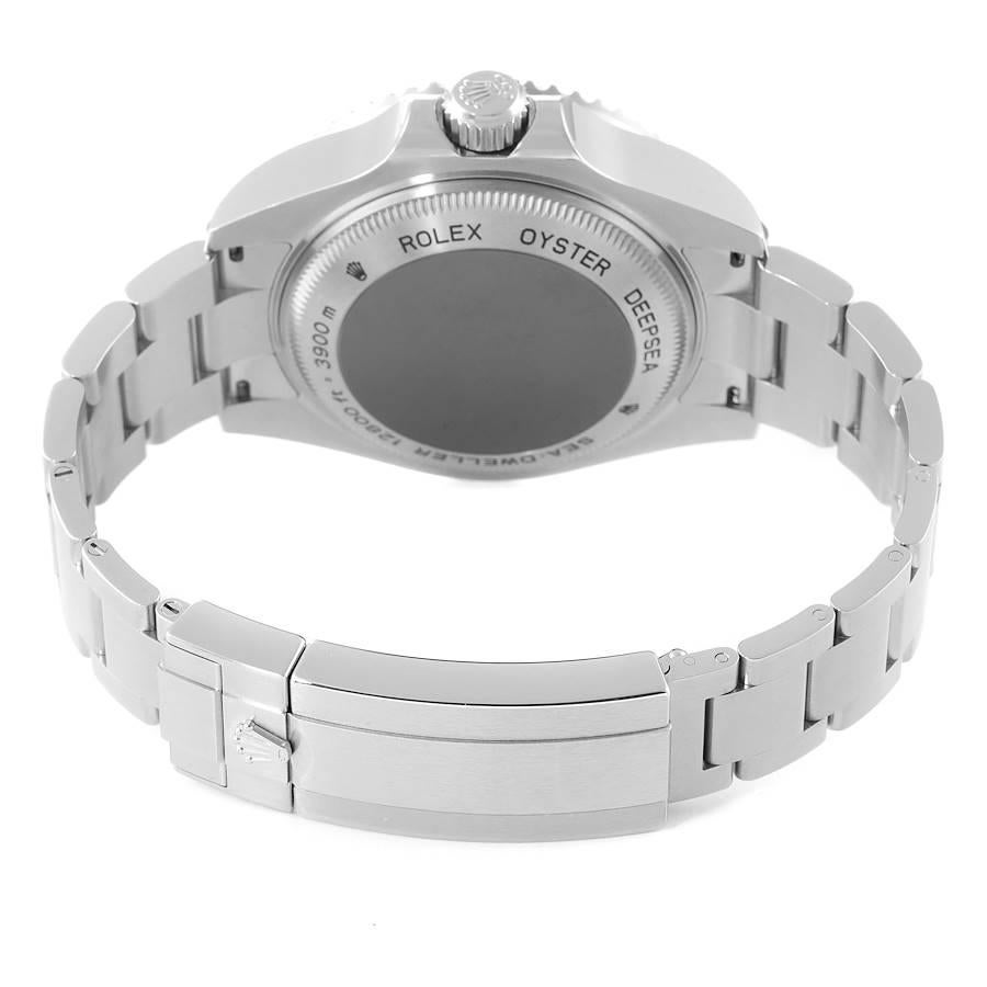 Rolex Seadweller Deepsea Cameron D-Blue Steel Watch 116660 Box Card 1